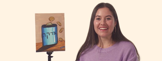 Jewish Art Tutorials for Kids: How to Paint a Tzedakah Box