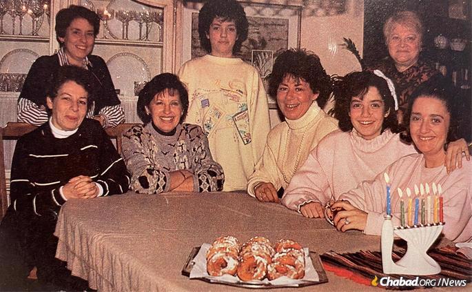 A Chanukah party in Kenosha, organized by Lubavitch, in the mid 1980&#39;s.
