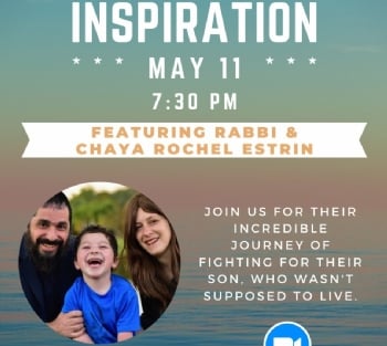 Evening of Inspiration with Elie and Chaya Rochel Estrin
