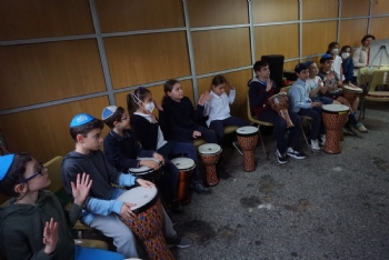 Sukkot Children's Drum circle