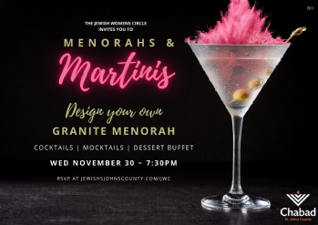 Menorahs and Martinis