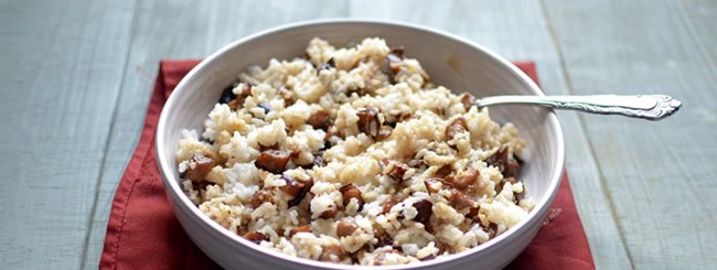 Side Dish: Eggplant Rice: Perfect for Shabbat