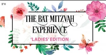 Ladies Bat Mitzvah Experience 