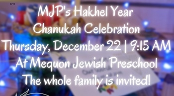 Mequon Jewish Preschool Chanukah Party