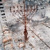 In Decimated Mariupol, Menorah Emerges From the Rubble
