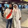 Un jasid de Jabad en el Mundial de Qatar