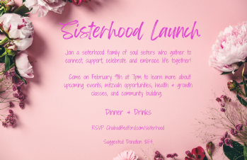 Sisterhood Launch