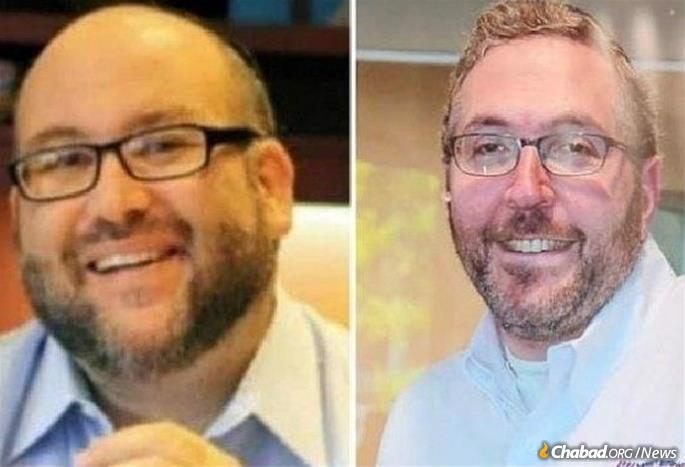 Ben Chafetz, l., and Boruch Taub died in a tragic plane crash while flying from New York to Cleveland, where they were pillars of the Jewish community.