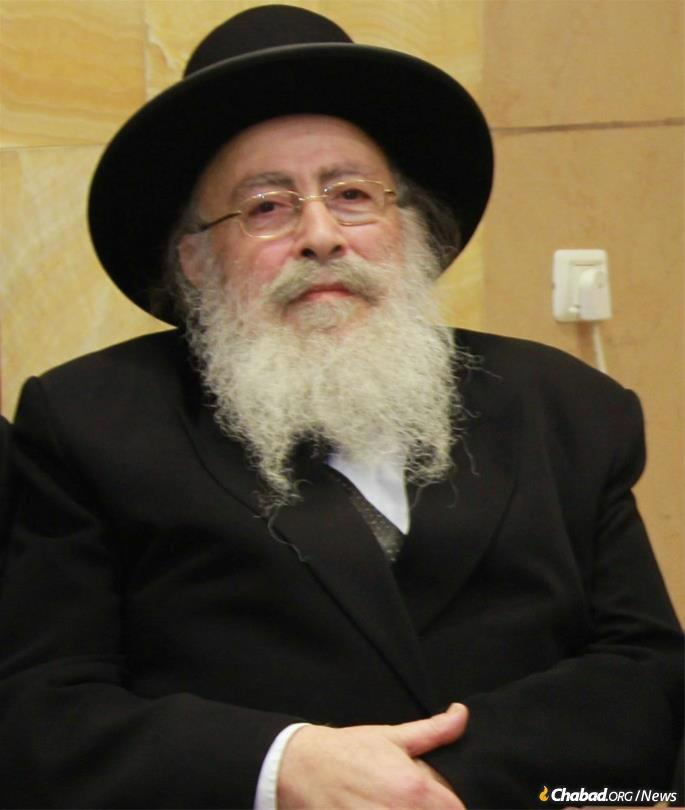 Rabbi Shimon Elituv had a ready smile and kind word for everyone he came across. - Photo by David Kotler