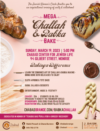 Mega Challah & Babka Bake