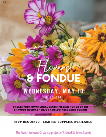 Flowers and Fondue