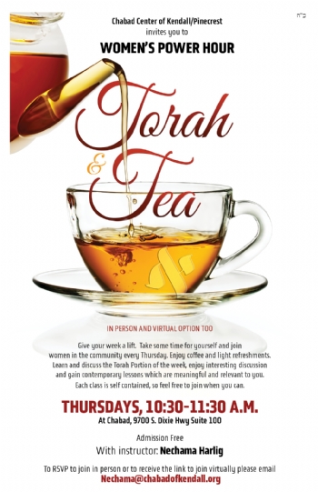 Power Hour: Torah and Tea
