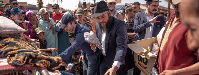 September 2023: Photos: Chabad Rabbi Brings Aid to Morocco Earthquake Survivors 