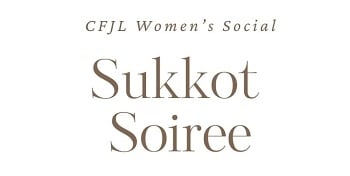 Sukkot Soiree for Women!