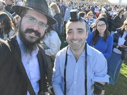 Rabbi Dovi in DC doing his thing!