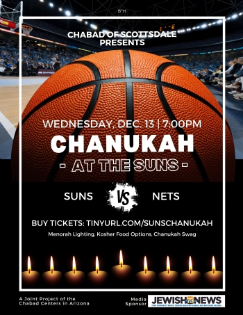Chanukah at the Suns