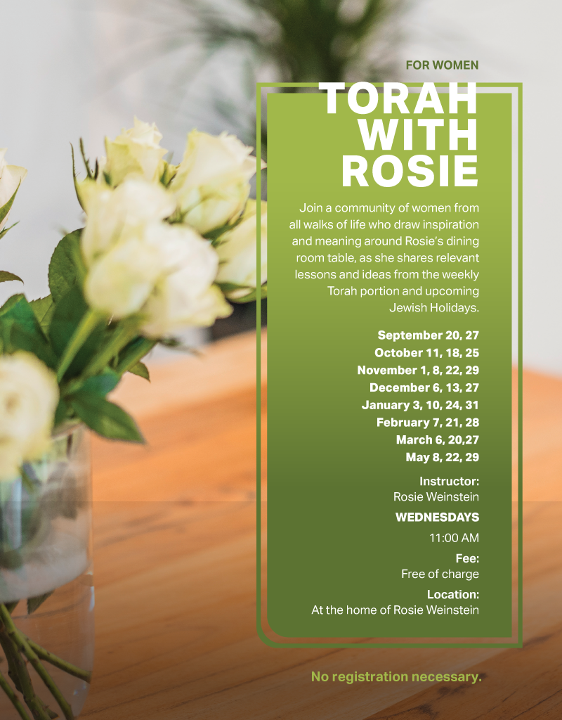Torah with Rosie
