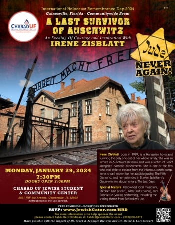 Survivor of Auschwitz - Irene Zisblatt