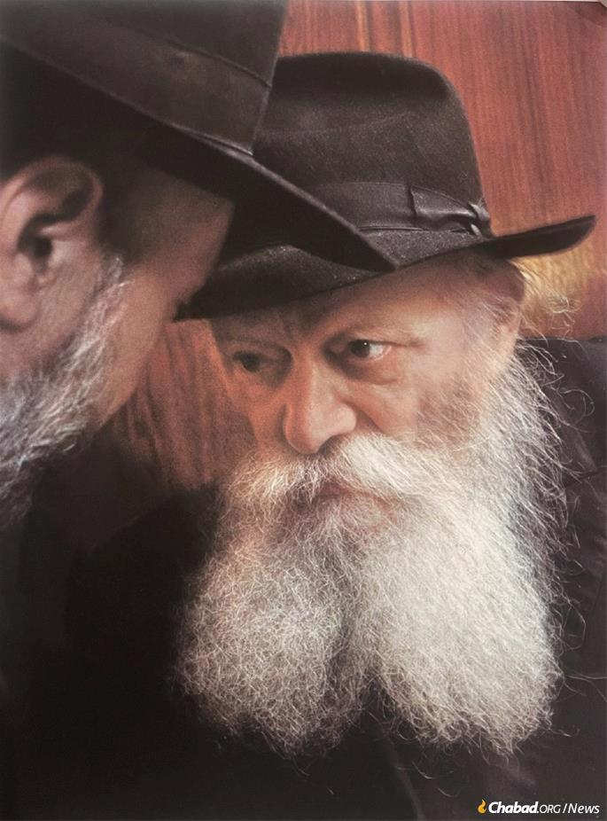 Asnin&#39;s photograph of the Rebbe was selected by The New York Times Magazine as one of the “25 Most Memorable Covers” of the previous 100 years. - Photo by Marc Asnin