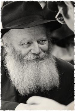 The Rebbe, Rabbi Menachem Mendel Schneerson, of righteous memory