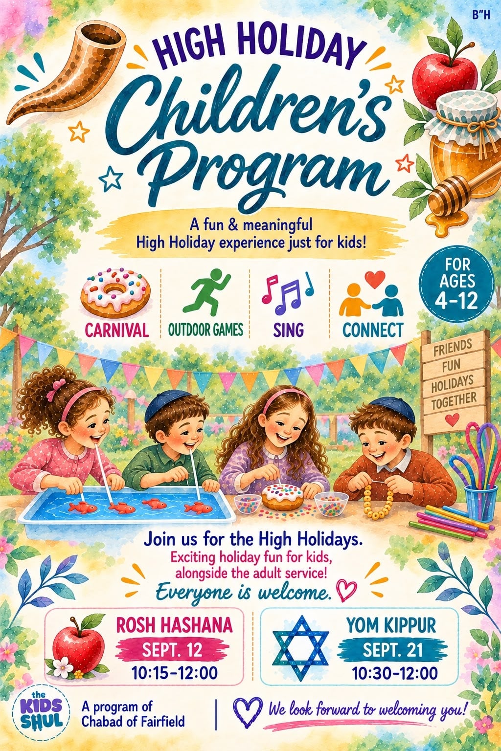High Holidays 2026 Children's Program