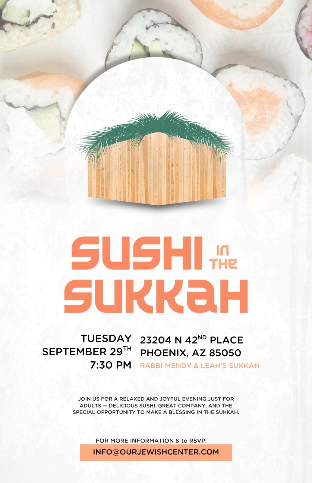 Sushi in the Sukkah