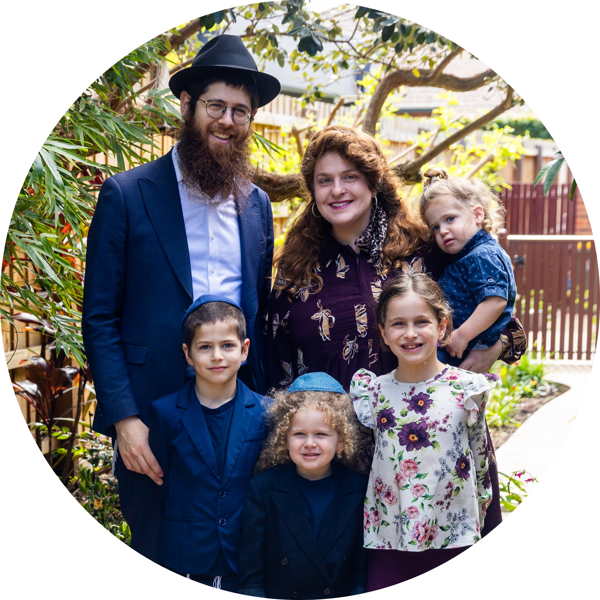 Rabbi Menachem and Shevi Aron