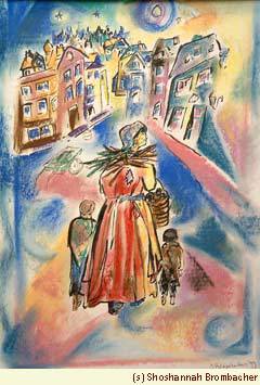 "Poverty" by chassidic artist Shoshannah Brombacher
