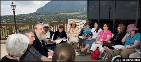 The Rohr Jewish Learning Institute held last year’s National Jewish Retreat in Colorado’s Cheyenne Mountain resort.