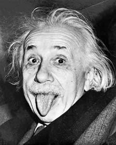 Dr. Albert Einstein thought belief in G‑d childish