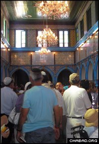 Local tradition on the Tunisian island of Djerba holds that the El Ghriba Synagogue was founded by Jewish priests fleeing the destruction of Jerusalem 2,000 years ago.