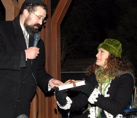 Rabbi Yitzchok Tiechtel and Rudrani Devi