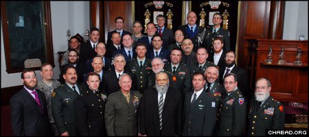 Participants in the recent Aleph Institute conference for Jewish chaplains represented a cross section of the U.S. military, with one presenter having attained the rank of four-star general.