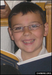 Levi Yitzchak Wolowik, 9, passed away suddenly last month.