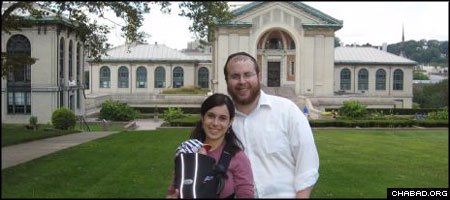 Rabbi Shlomo and Chani Silverman moved to Pittsburgh, Pa., last year to direct the Chabad-Lubavitch center serving Carnegie Mellon University.