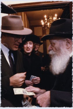 Everyone has their unique experience with the Rebbe that fostered their view on who the Rebbe was. Photo: Marc Asnin