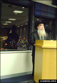 Rabbi Abraham Shemtov serves as chairman of the executive committee of Agudas Chassidei Chabad, the umbrella organization of Chabad-Lubavitch.