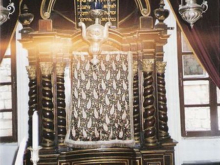 The Holy Ark of the historic Dubrovnik synagogue where this story took place.
