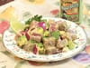 Avocado and Seared Tuna Steak Salad