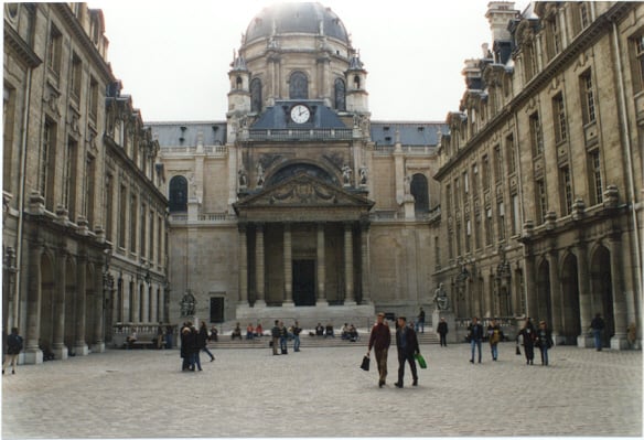 The Sorbonne in Paris, France