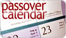 Passover Calendar