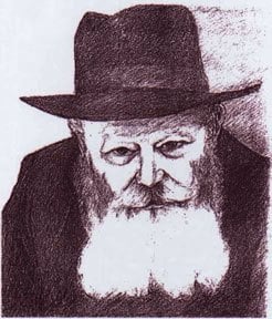 The Rebbe by Tanya Canvasser (Kalms)