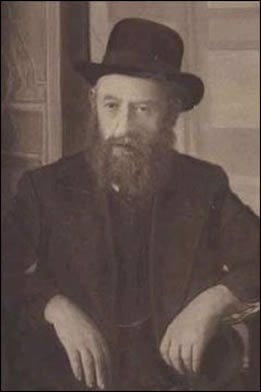 The fifth Rebbe of the Chabad-Lubavitch dynasty, Rabbi Sholom Dovber, the “Rebbe Rashab,” photographed in Rostov-on-the-Don