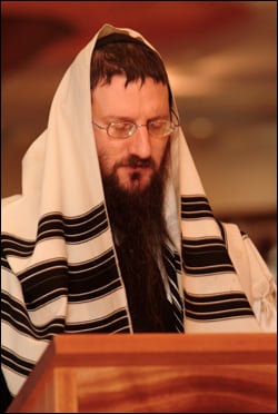 The Chabad tallit.