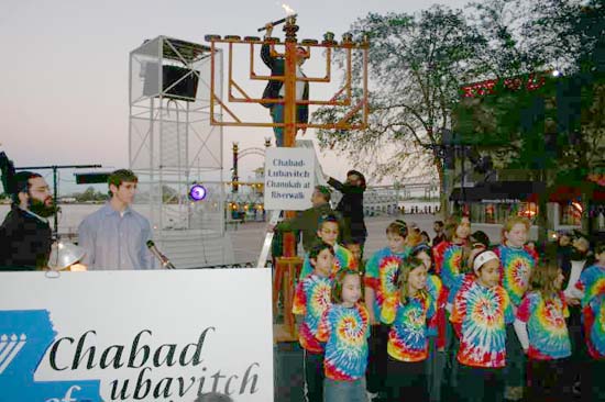 New Orleans, Louisiana - Publicizing the Chanukah Miracle