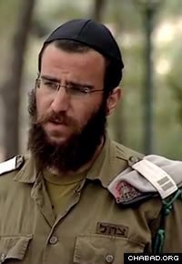 Engineering Corps Lt. Yitzchak Shitrit of the Israel Defense Force is one of this year’s 120 recipients of the Presidential Award for Excellence. (Photo: IDF Spokesperson’s Office)