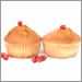 Pomegranate-Apple Muffins