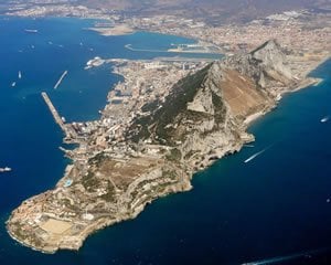 Gibralter Aerial View