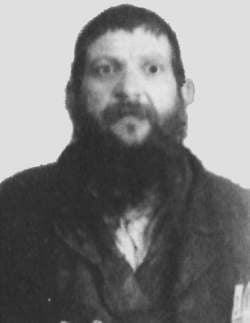 Rabbi Yaakov Zecharia (Yankel) Maskalik. This photo was taken between his final arrest and subsequent execution by the Soviets.