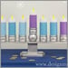 A Decorative Electric Menorah for Your Home